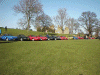 MX-5 parking at Bodiam