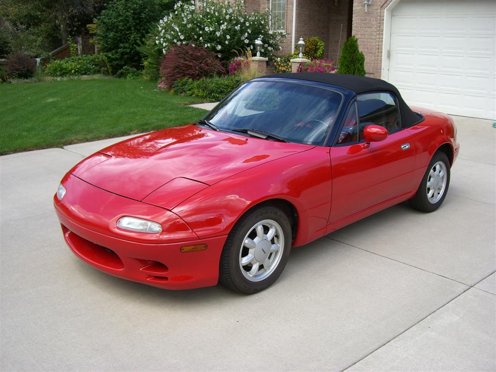 Kent's Miata Convertible Top Installation